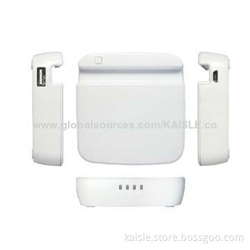 Mobile Phone Chargers, 5,400 to 7,800mAh Capacity, Can be Phone Holder, 5V at 1A Input